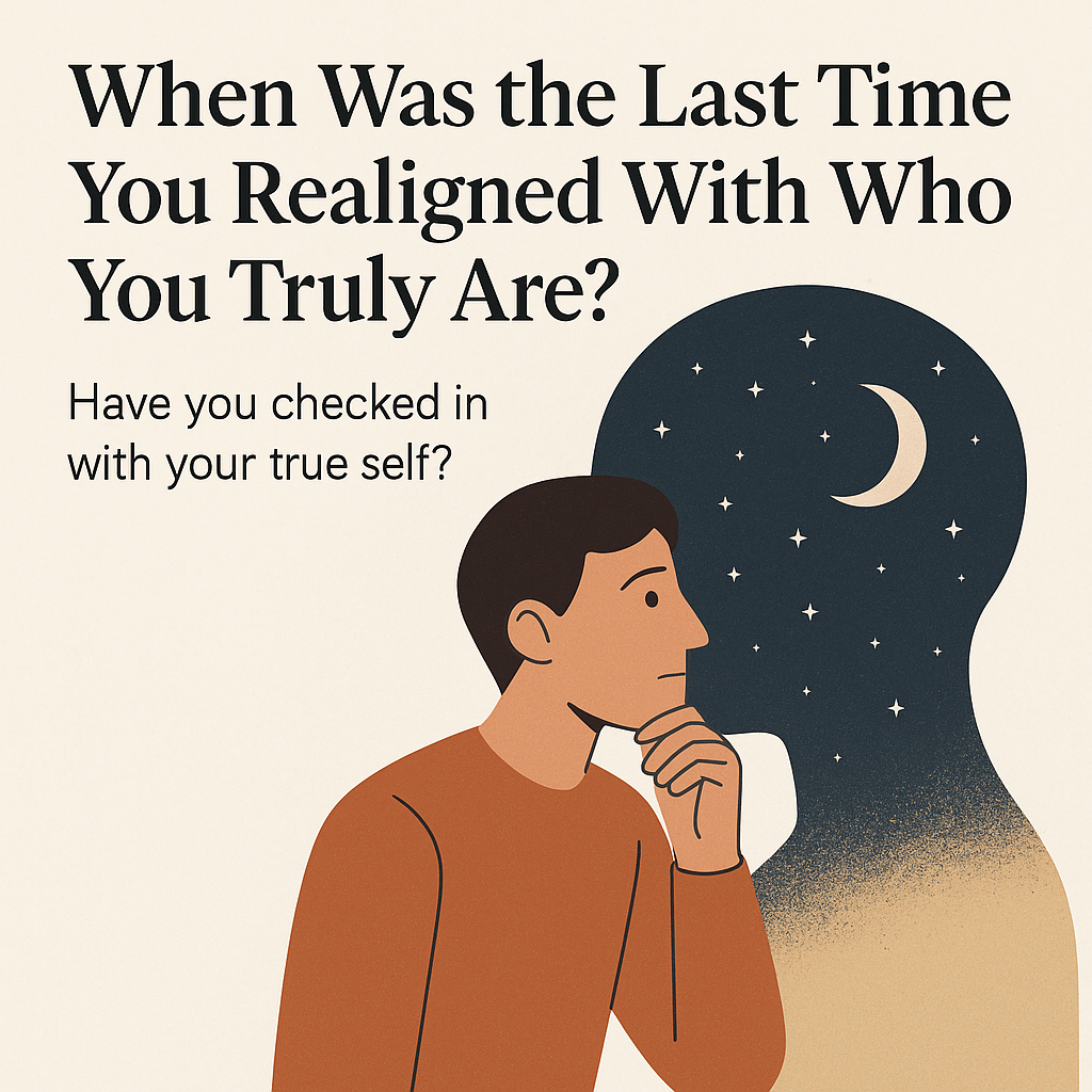 When Was the Last Time You Realigned With Who You Truly Are?